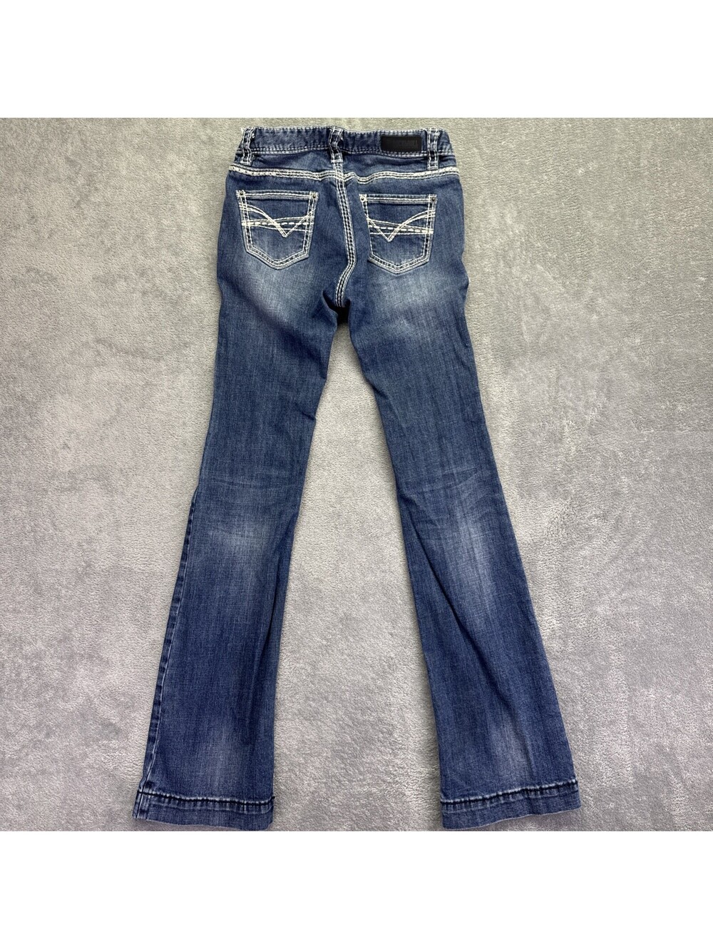Rock N Roll Denim Girls trouser Jeans Size 16 Cowgirl Western Pants adjustable